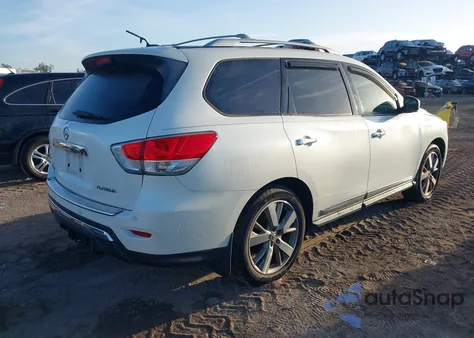 2015 Nissan Pathfinder Platinum z USA, uszkodzony, nr VIN 5N1AR2MN0FC669271